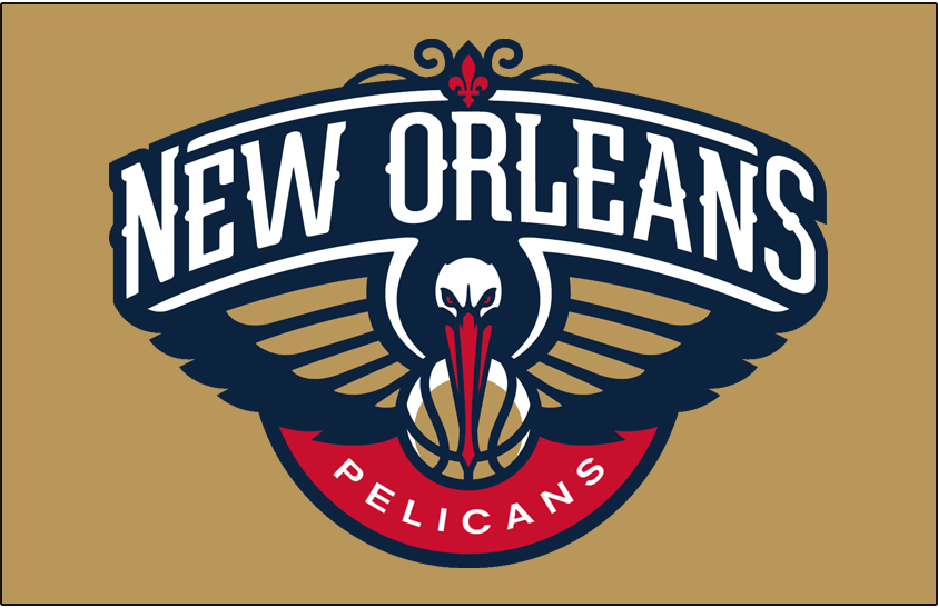 New Orleans Pelicans 2013-Pres Primary Dark Logo iron on transfers for T-shirts